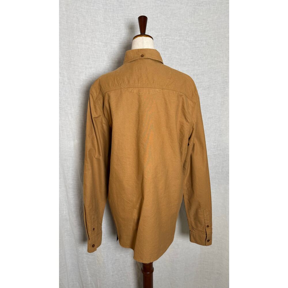 Dickies Construct Camel Long Sleeve Button Down S… - image 2